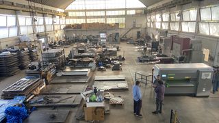 A Peak Performer 30P.1300 part leveling machine rounds out the impressive list of machinery found at Gorasia. (Image:KOHLER)