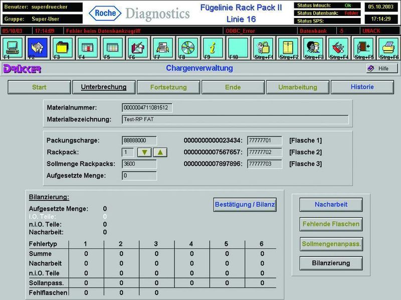 Chargenverwaltung: Je nach Charge enthalten diese Rack-Packs mit ein bis drei Diagnostikaflaschen (Archiv: Vogel Business Media)