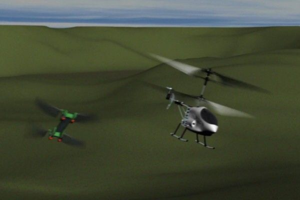 Dragonfly lässt sich auch als Spielzeug nutzen, wie ein ferngesteuerter Helikopter (TechJect)