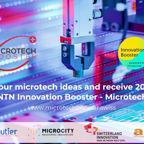 Le Microtech Booster est dédié aux acteurs suisses de la microtechnique. Il aide à la formation d’équipes collaboratives via la plateforme d’idéation en ligne.