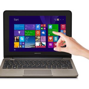 Nur in den Süd-Filialen von Aldi gibt es ab Donnerstag das Medion-Multitouch-Notebook Akoya E1232T.