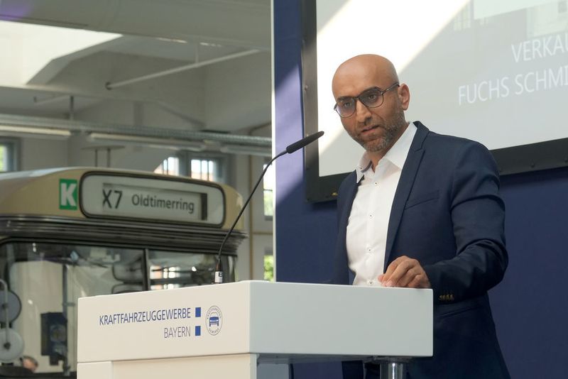 Johannes Kahn (Fuchs Schmierstoffe): „Wir wollen die aktuellen Herausforderung gemeinsam mit dem Kfz-Gewerbe angehen.“ (Baeuchle/»kfz-betrieb«)