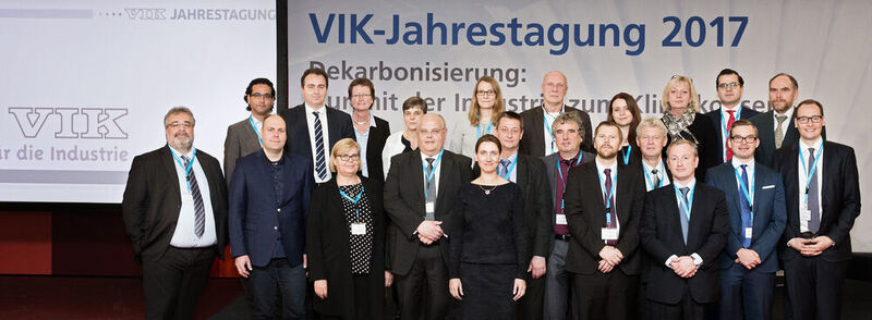 Gruppenfoto der VIK-Mitarbeiter, die an der erfolgreichen Jahrestagung 2017 in Berlin beteiligt waren. (Andrea Vollmer)
