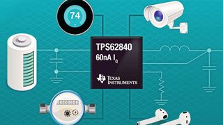 Verlängert die Batterielebensdauer von IoT-Designs: der synchrone Abwärtswandler TPS62840. (Texas Instruments)