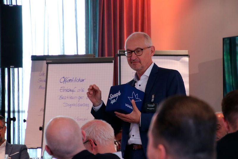 Martin Schallbruch, CEO der govdigital eG, ... (©Vogel IT-Akademie)