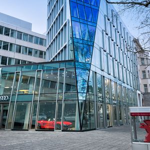Auf dem Berliner Kurfürstendamm hat Audi seine erste digitale Filiale in Deutschland eröffnet.(Foto:  Audi)