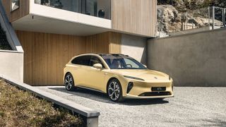 Der Nio ET5 Touring wird ausschließlich mit Allrad- und Dual-E-Motor-Antrieb ausgeliefert. (Bild: Nio)