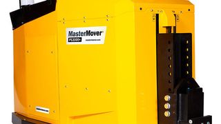 Der PS3000+ kann auf Rollen bis zu 30 t bewegen. Er ist der stärkste fußgängergeführte Elektroschlepper im Programm. (MasterMover)