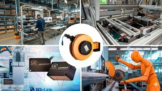 Im Bild: Die Plätze Eins bis Fünf der Leserlieblinge aus der Rubrik Automatisierung spiegeln die große Bandbreite der vielfältigen Automatisierungsapplikationen wider. (Bild: Neura Robotics; Micro-Epsilon; Apra-Plast; Schill; Minitec)