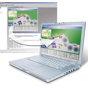 Im selben IT-Netz wird der Entwicklungs- oder Servicerechner zur Bedienstation
