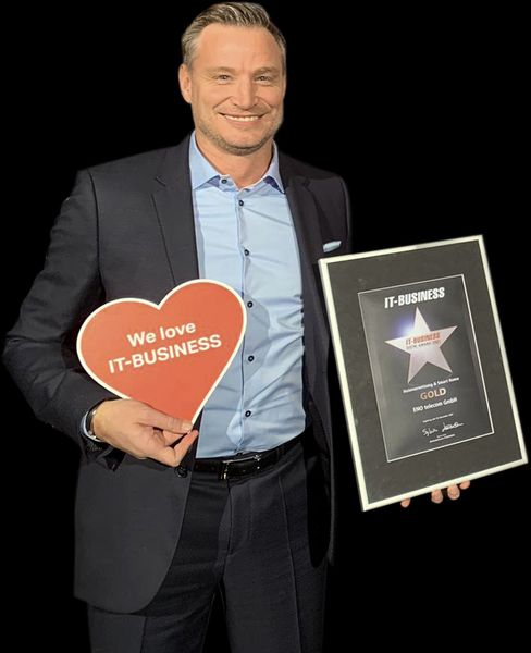 ENO, Sven Hollemann, holt GOLD in der Kategorie 