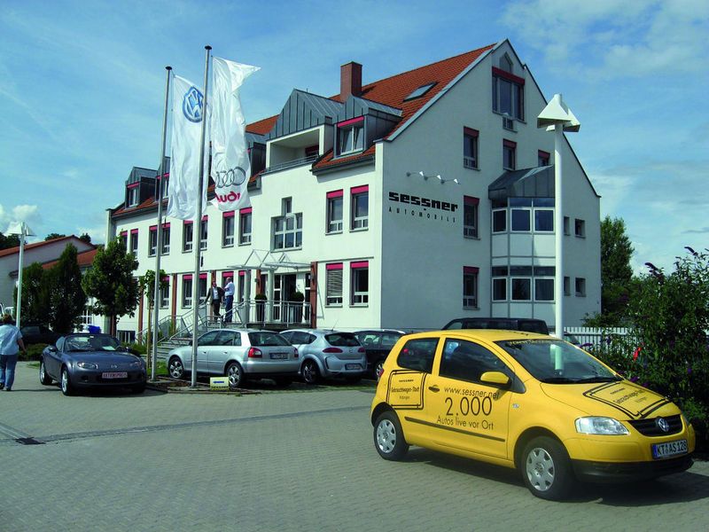 Im Frühjahr 2007 eröffnete Sessner Automobile ein Gebrauchtwagenzentrum mit einem Bestand von 2.000 Fahrzeugen. (Archiv: Vogel Business Media)