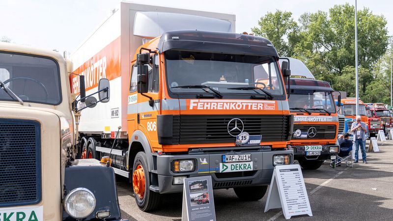 Die Neue Generation (NG) ist eine Lkw-Baureihe von Daimler-Benz, die von 1973 bis 1988 gebaut wurde. Nachfolger wurde 1988 die Schwere Klasse. In China wird der NG bei BeiBen Truck (Baotou BeiBen Heavy-Duty Truck Co) als NG 80 und bei Fabrika automobila Priboj (FAP) in Serbien in Lizenz bis heute produziert. (Bild: Daimler Truck AG)