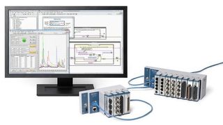 NI cDAQ-9185 und NI cDAQ-9189 mit zeitbasierender Synchronisation (AMC Analytik & Messtechnik GmbH Chemnitz)