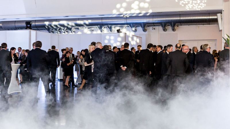 Impressionen der Gala „Vernetzte Welten“ zum 125. Geburtstag des Fachmedienhauses Vogel Business Media. (Stefan Bausewein)