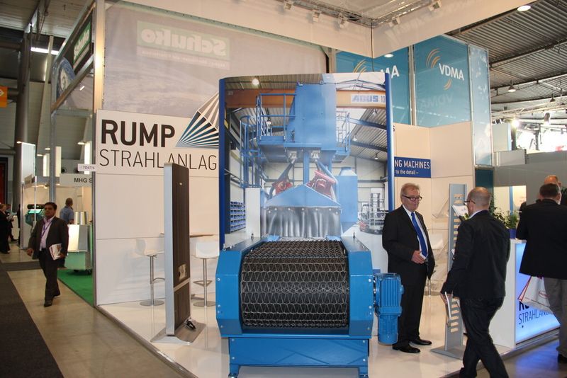 Zuführvorrichtung für Strahlanlagen von Rump. (Bild: Itasse)