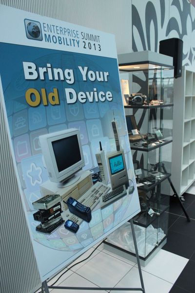 BYOD einmal anders definiert: Am Ende des Summits wurde das Oldest Device gekürt. Wer und welches Gerät diesen Preis ergattert hat, das sehen Sie am Ende dieser Bildergalerie. (Vogel IT-Medien)