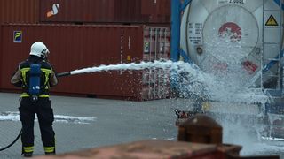 ... like sparying a protective foam. (Picture: PROCESS)