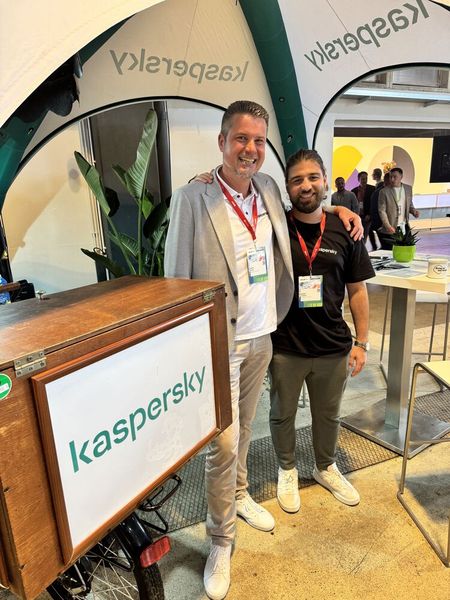 Sören Kohls und Dogan Tiryaki (Kaspersky) (Bild: Vogel IT-Medien GmbH)