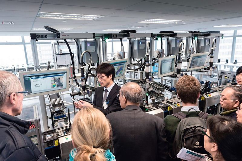 Das Demonstrations- und Innovationszentrum im Global Advanced Manufacturing Institute (Gami) in Suzhou dient auch als Plattform für Projekte deutscher und chinesischer Forscher. (KIT)