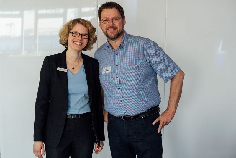 Stephanie Pelch (C&P) und Siegbert Rother (Systemberatung Rother Selter GmbH) (dbc (deutschlands business-cloud))