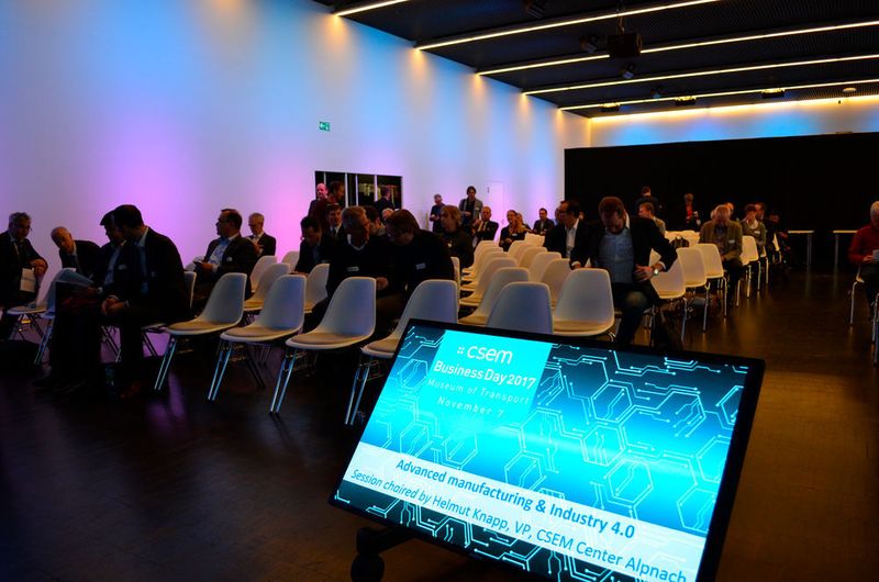 CSEM Business Day 2017 – Industrie trifft Technologie, Unternehmer treffen auf Forscher (Sergio Caré)