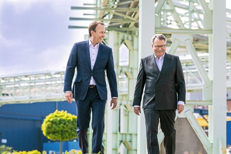 Yncoris-Geschäftsleiter Ralf Müller und Dr. Clemens Mittelviefhaus (rechts) (Yncoris)