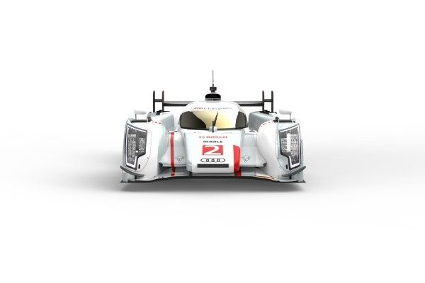Der neue Audi R18 e-tron quattro: für die Rennsaison 2013 wurde der Rennbolide mit Hybridantrieb gründlich überarbeitet (Bild: Audi Motorsport)