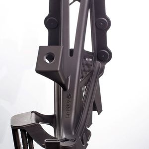 Leichtbaustruktur aus Titan.