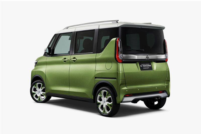 Wie bei Kei Cars üblich, baut auch das Mitsubishi-Konzept mehr hoch als breit. (Mitsubishi)