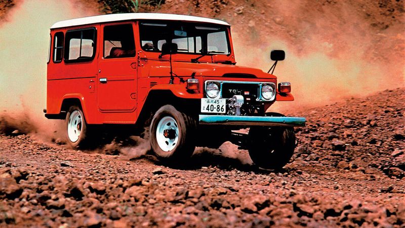 Anfang der 80er waren bereits mehr als eine halbe Million Land Cruiser verkauft. (Bild: Toyota)