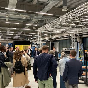 AI potential pilot in the Fraunhofer IOSB hall.(Image: VCG)