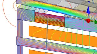 Komplexe Vorgänge wie sie zum Beispiel innerhalb eines Relais stattfinden, werden durch die gekoppelte Feld- und Systemsimulation berechenbar und können auf diese Weise optimiert werden. (Bild: Cadfem)