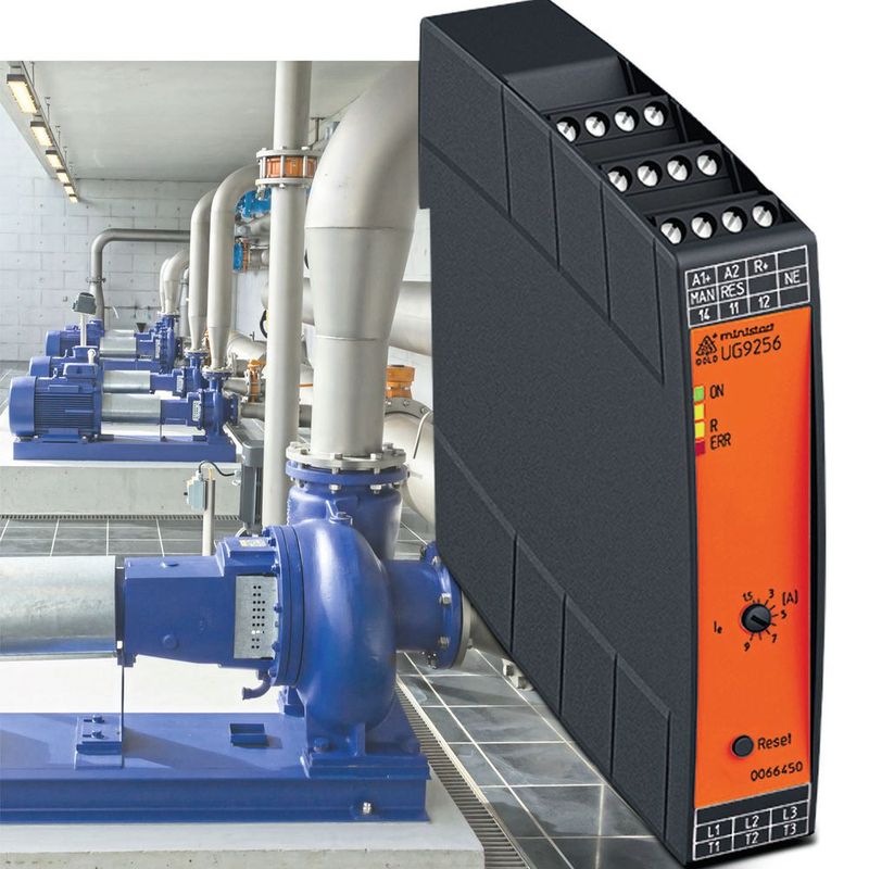 Intelligenter Motorstarter UG 9256/804 mit automatischer Drehfeldkorrektur