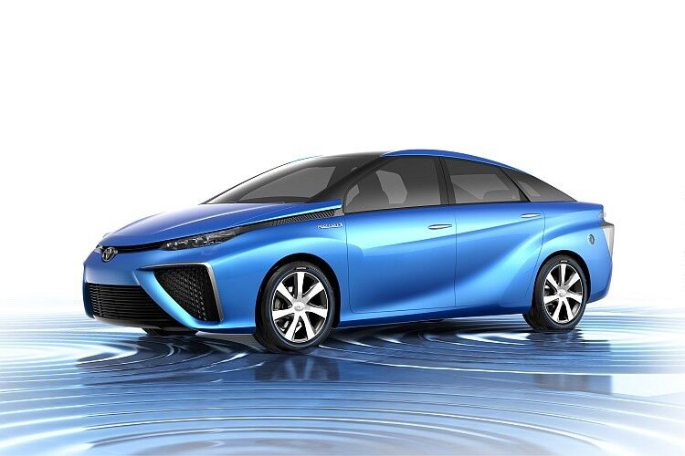 Das Design des FCV-Concept soll deutlich machen, dass die Antriebstechnik etwas vollkommen neues ist. (Foto: Toyota)