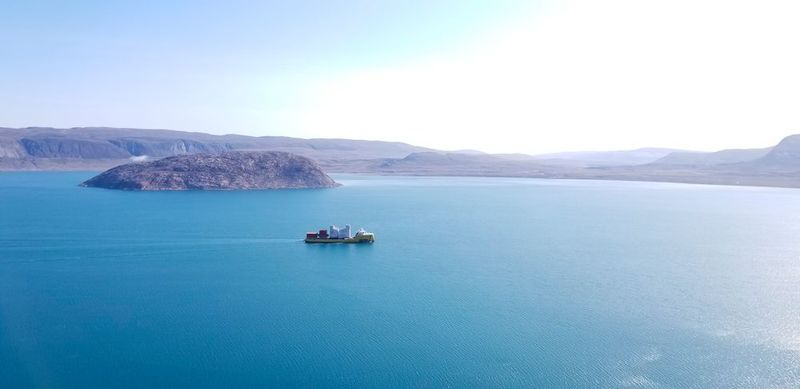 Hafenumschlagsystem für Baffinland / Ankunft in Kanada (Bild: Thyssenkrupp)