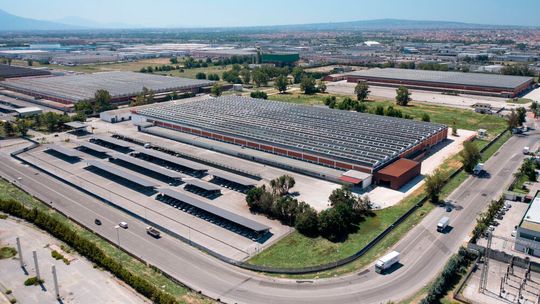 FIB-Werk Teverola 2 in der Nähe von Neapel, Italien(Bild:  Bühler)