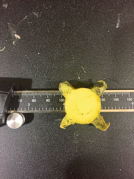 Ausgefallenes sternförmiges elastisches Verbindungselement (Bild: Ruland)