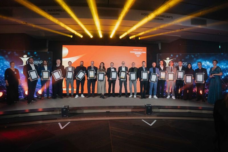 Das sind die Gewinner der CloudComputing-Insider Awards 2025. Herzlichen Glückwunsch! (Bild: Manuel Emme Fotografie)