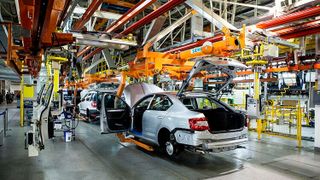 Das Werk von Gaz in Nischni Nowgorod. Dort wurden früher Skoda Octavia und Yeti und der Volkswagen Jetta für den russischen Markt produziert. (Foto: GAZ Group)