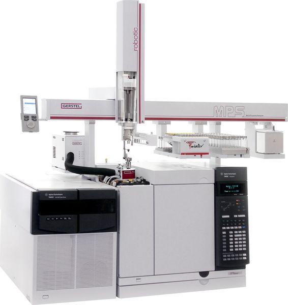 Abb. 3: Verwendetes System zur gaschromatographischen Trennung und Tandem-Isotopenverdünnungs-Massenspektrometrie (Bild: Gerstel)