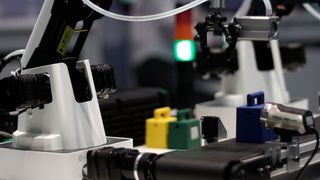 Fujitsu ist eines der Unternehmen auf der diesjährigen Hannover Messe, das die IOTA-Technologie einsetzt. (Bild: Lisa Marie Waschbusch)