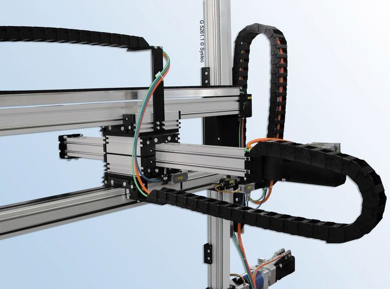 Die flinken Kleinen: Die preisgünstigen MONO-Energieführungsketten zeichnen sich durch eine hohe Stabilität und Langlebigkeit aus. Dies ist an Drive-Sets in freitragender und vertikaler Anordnung besonders wichtig (Archiv: Vogel Business Media)