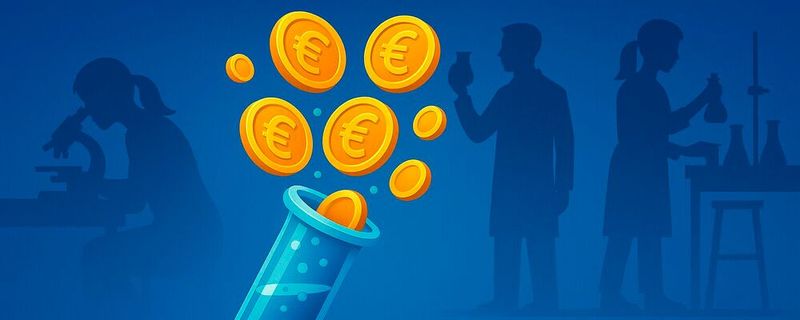 Mit der Momentum-Förderlinie richtet sich die Volkswagen-Stiftung an Wissenschaftler aller Fachgebiete in den ersten drei bis fünf Jahren nach Antritt ihrer ersten Lebenszeitprofessur. Die hochdotierte Förderung soll Freiräume für neues Denken in Forschung und Lehre eröffnen. Drei Projekte der Uni Tübingen erhielten 2025 die je rund 900.000 Euro Fördergeld. (Symbolbild)(Bild:  Dall-E / KI-generiert)