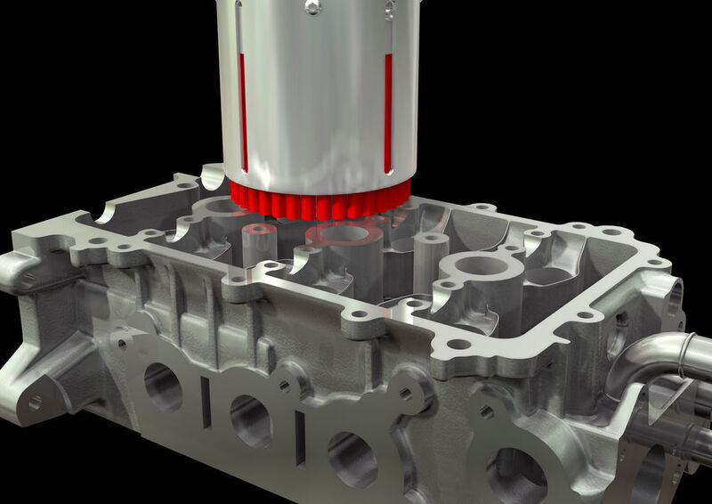 Keramikfaserbürste zum Entgraten und Verrunden von Werkstückkanten, zum Schleifen, Polieren und Säubern von Werkstückoberflächen; für große Oberflächen sind Bürsten bis zu 200 mm Durchmesser erhältlich (kleinster Durchmesser sind 6 mm). (Kempf Tools)