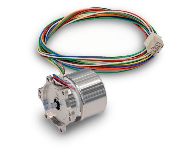 Der modifizierte EC 32 Flat-Antrieb, der in neunfacher Ausführung im Perseverance-Rover zum Einsatz kommt.

 (Maxon Motor)