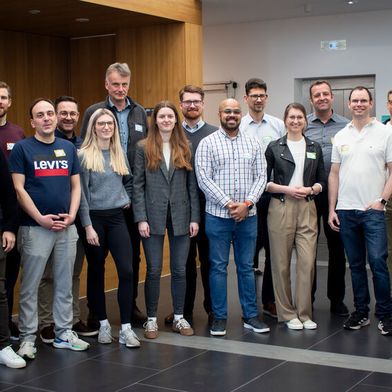 Das Team von „Circupem“ beim Kick-off-Workshop an der Ruhr-Universität Bochum (Bild: Ruhr-Universität Bochum/ Mohammad Alshihabi)