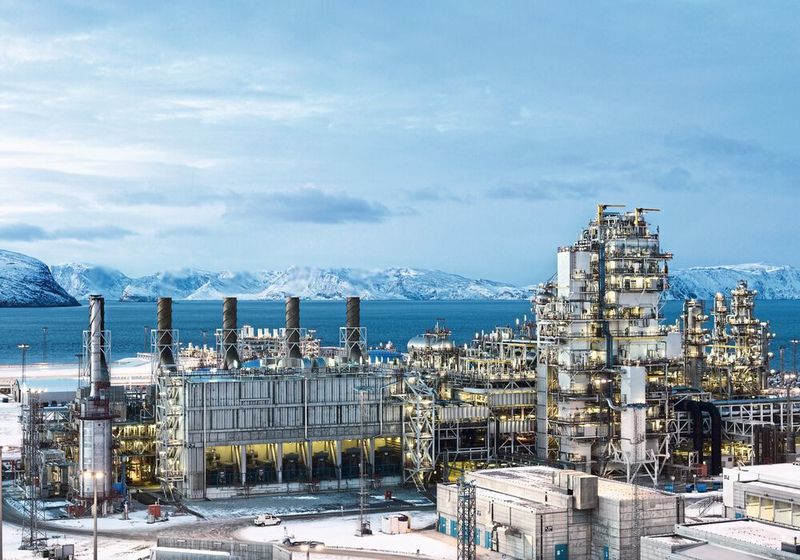 Im norwegischen Melkoya steht Europas größte LNG-Anlage, die von Linde Engineering gebaut wurde. (Linde)