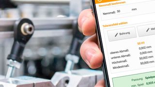 Mit dem neuen Igus Passungsrechner lassen sich leicht und schnell Maße und Toleranzen für Lagerstellen berechnen.  (Igus)