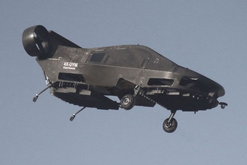 2020 wollen die Israelis ihr „fliegendes Auto“ auf den Markt bringen. (Urban Aeronautics)
